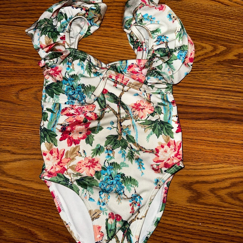 Janie and Jack Floral Ruffle
